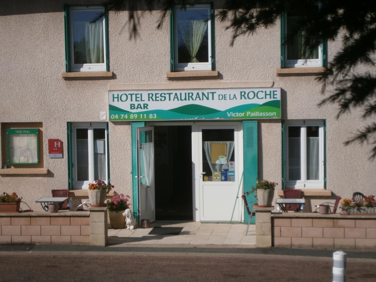Hotel Restaurant De La Roche Les Sauvages (Rhone) Exterior foto