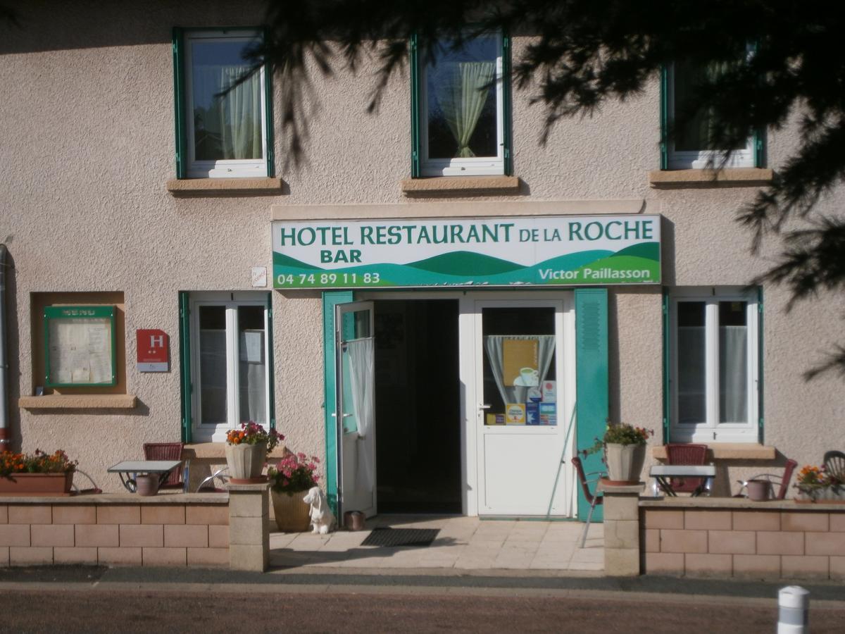 Hotel Restaurant De La Roche Les Sauvages (Rhone) Exterior foto